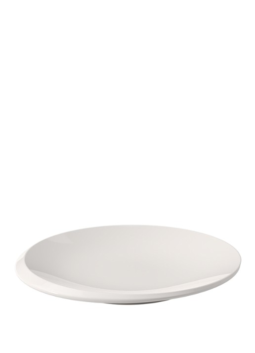 Villeroy & Boch NewMoon gebaksbordje 16 cm - voorkant 2 creme