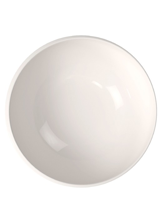 Villeroy & Boch NewMoon saladeschaal 28 cm - voorkant 3 creme