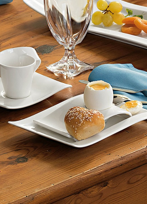 Villeroy & Boch NewWave gebaksbordje 14,5 cm - detail 5 gebroken wit