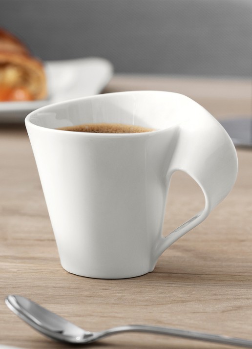 Villeroy & Boch NewWave kopje 20 cl - achterkant gebroken wit