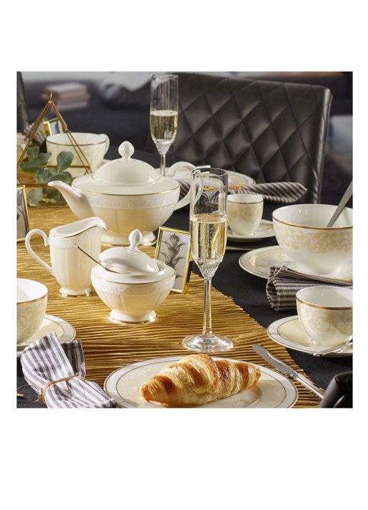 Villeroy & Boch Octavie champagneglas 16 cl - detail transparant