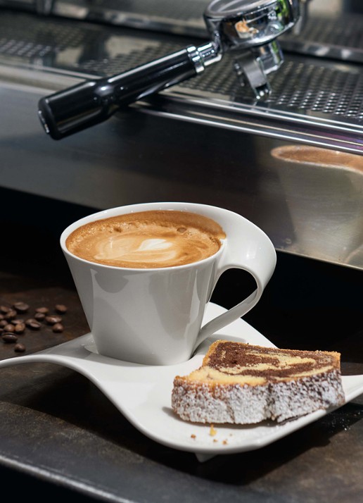Villeroy & Boch Partyschaal groot NewWave - detail gebroken wit