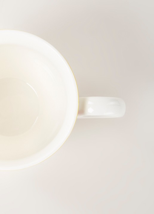Villeroy & Boch Pasen Spring Awakening mok 40 cl - detail geel