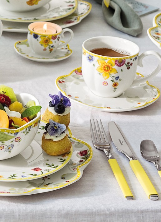Villeroy & Boch Pasen Spring Awakening schotel 16,5 cm - detail 3 geel