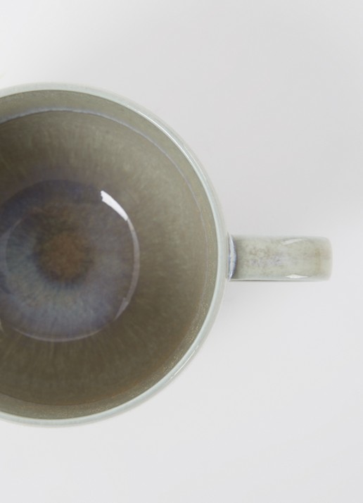Villeroy & Boch Perlemor Alga kopje 29 cl - voorkant 2 lindegroen