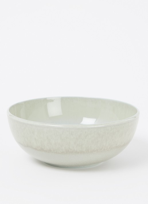 Villeroy & Boch Perlemor Alga schaal 17 cm - voorkant 2 lindegroen
