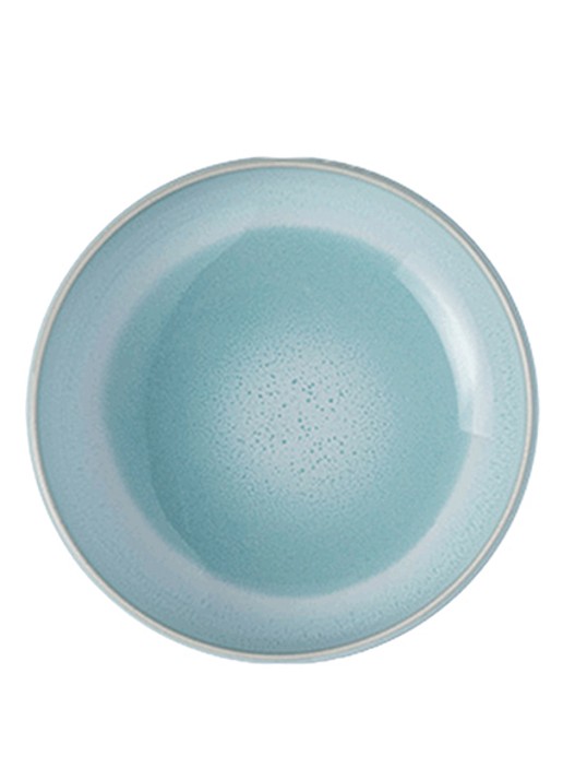 Villeroy & Boch Perlemor dipschaaltje 12 cm - voorkant 2 aquablauw