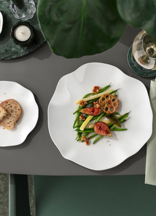Villeroy & Boch Pura dinerbord 27 cm - achterkant wit