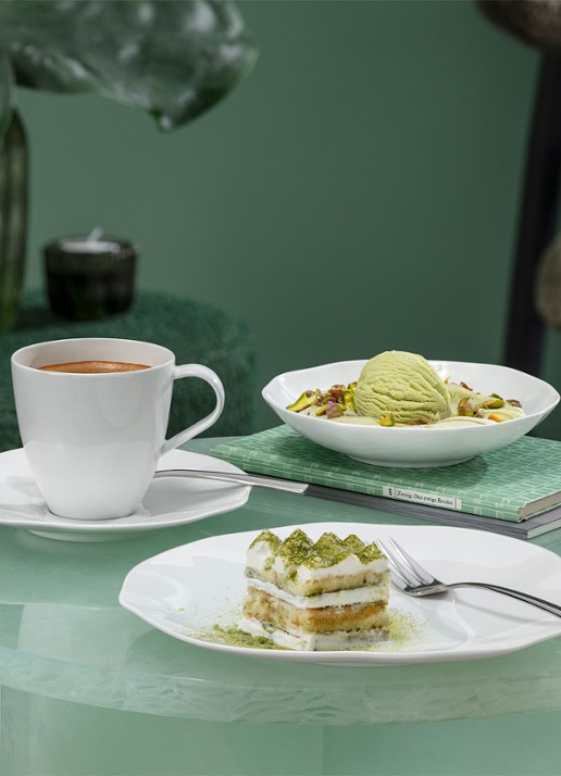 Villeroy & Boch Pura koffiekopje - achterkant wit