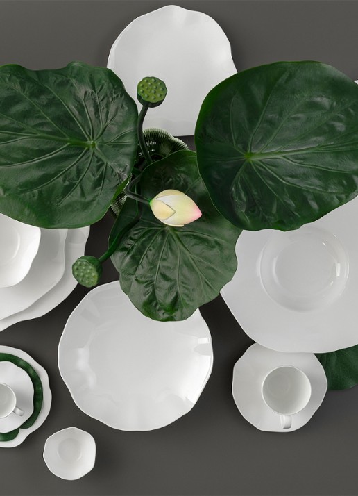 Villeroy & Boch Pura kom 15,5 cm - achterkant wit