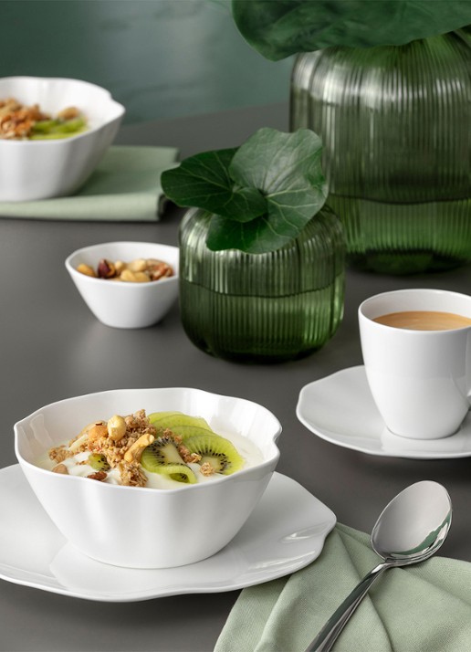 Villeroy & Boch Pura kom 15,5 cm - voorkant 3 wit