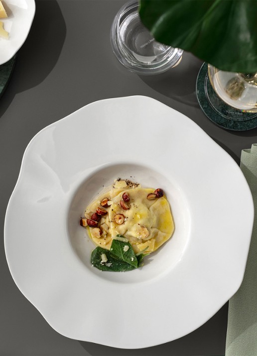 Villeroy & Boch Pura pastabord 29 cm - achterkant wit