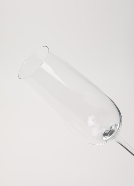 Villeroy & Boch Purismo champagne glas set van 4 - detail transparant