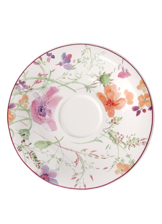 Villeroy & Boch Ronde schotel 16,5 cm - voorkant 4 gebroken wit