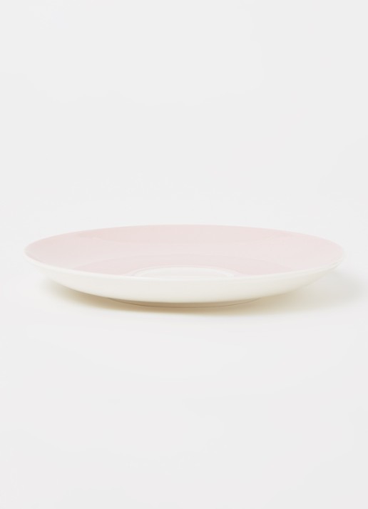 Villeroy & Boch Rose Garden gebaksbordje 17,5 cm - voorkant 2 lichtroze