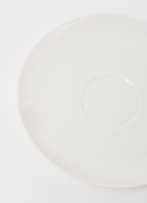 Villeroy & Boch Rose Garden gebaksbordje 17,5 cm - detail gebroken wit