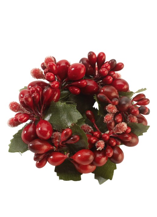 Villeroy & Boch Serviettenring rote Beeren 6cm - voorkant rood