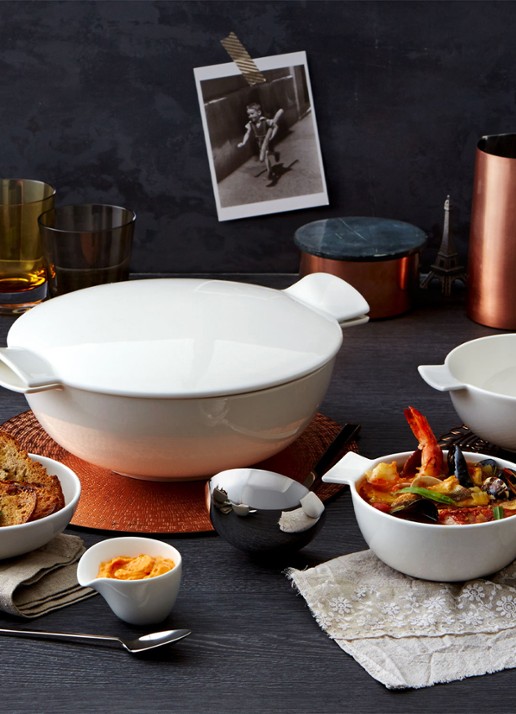Villeroy & Boch Soup Passion terrine met deksel 31 cm - detail 2 gebroken wit