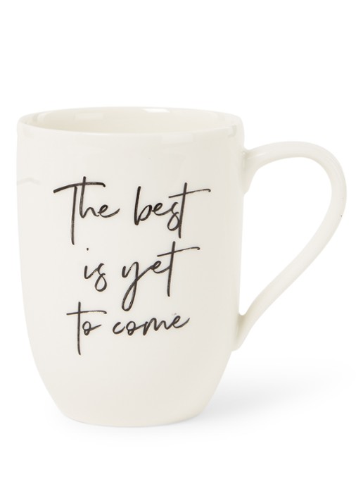 Villeroy & Boch Statement The Best Is Yet To Come kopje 34 cl