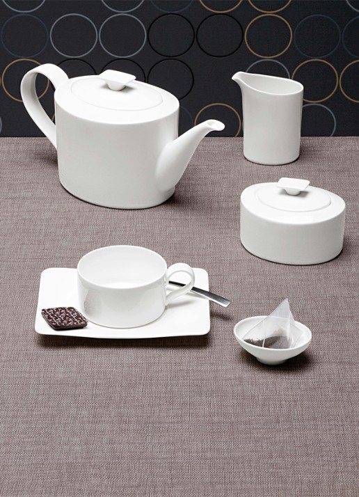 Villeroy & Boch Theemok Modern Grace 0,23 liter  - voorkant 3 gebroken wit