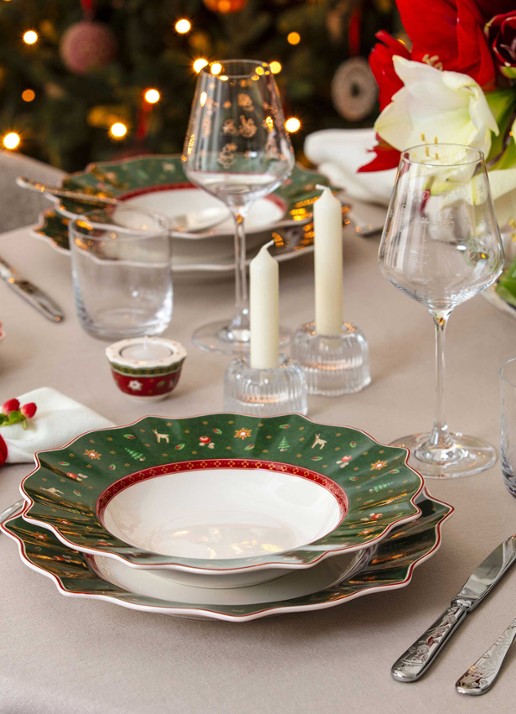 Villeroy & Boch Toy's Delight diep bord 26 cm - voorkant 3 groen