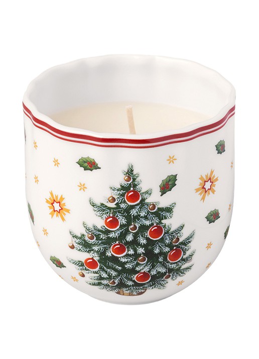 Villeroy & Boch Toy's Delight geurkaars - voorkant rood