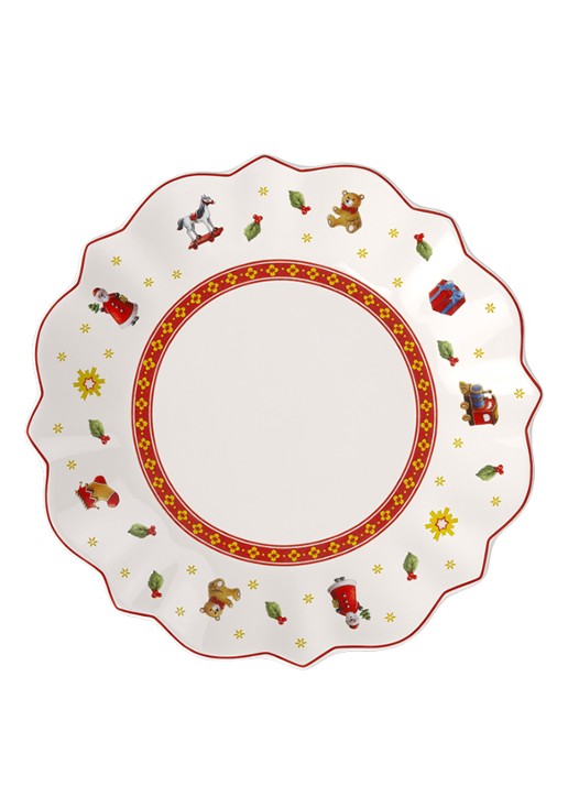 Villeroy & Boch Toy's Delight Kerst gebaksbordje 17 cm