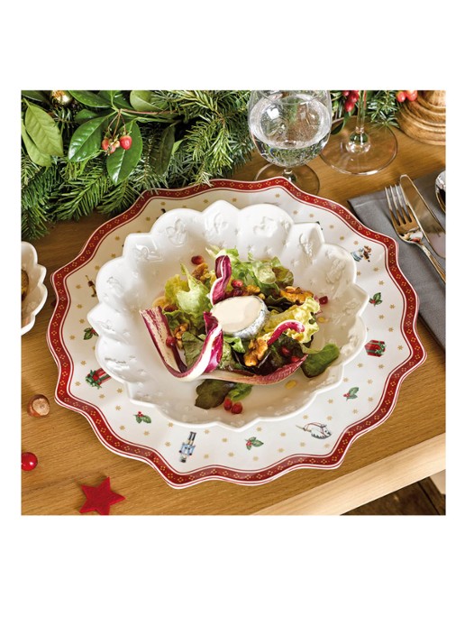 Villeroy & Boch Toy's Delight Kerst onderbord 31 cm - detail 7 gebroken wit