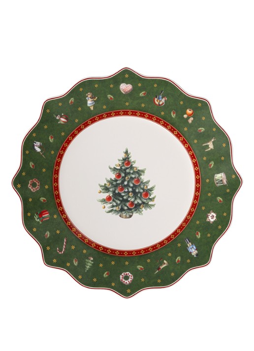 Villeroy & Boch Toy's Delight Kerst ontbijtbord 24 cm