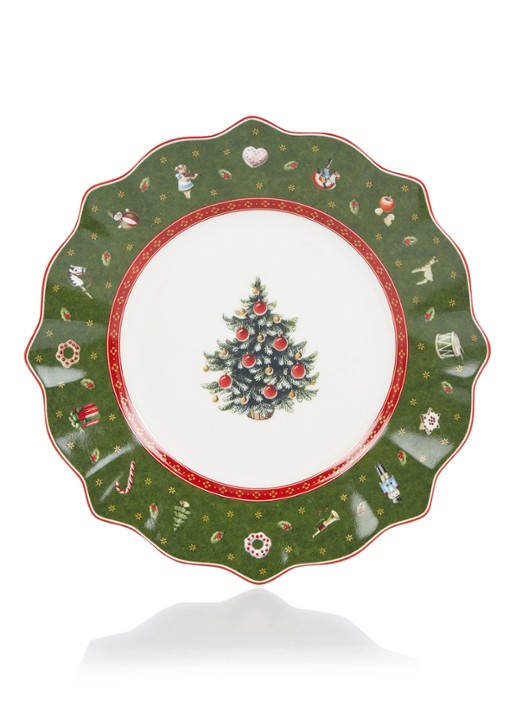 Villeroy & Boch Toy's Delight Kerst ontbijtbord 24 cm