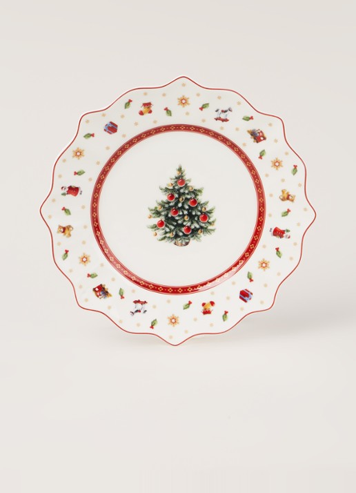 Villeroy & Boch Toy's Delight Kerst serviesset 12-delig - detail 4 steenrood