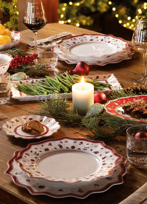 Villeroy & Boch Toy's Delight Kerst soepbord 26 cm - achterkant 5 gebroken wit