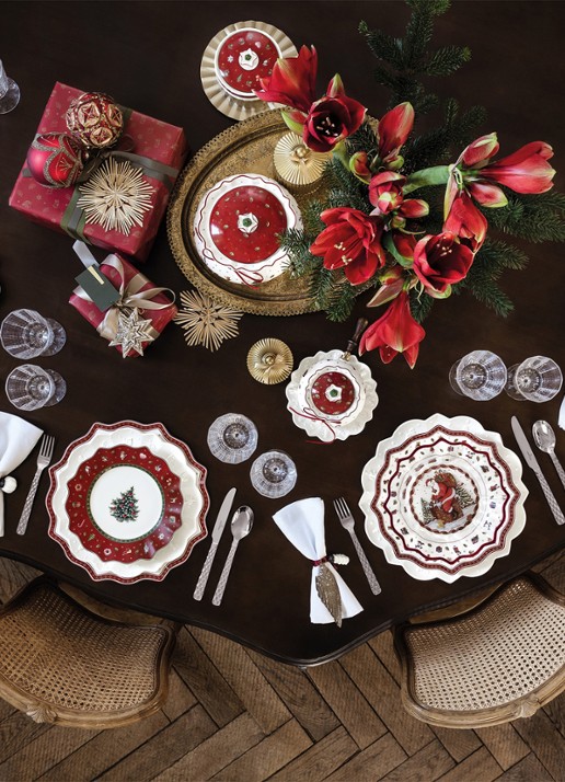 Villeroy & Boch Toy's Delight Kerst soepbord 26 cm - detail 3 gebroken wit
