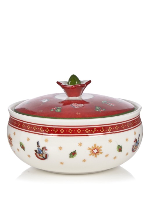 Villeroy & Boch Toy's Delight Kerst suikerpot 13 cm