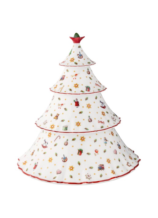 Villeroy & Boch Toy's Delight koektrommel - voorkant 3 rood