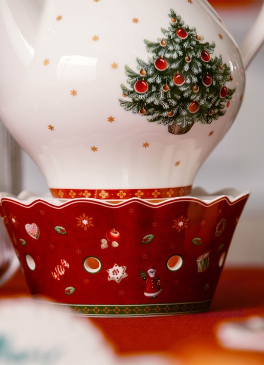 Villeroy & Boch Toy's Delight koffiepot - detail 4 rood