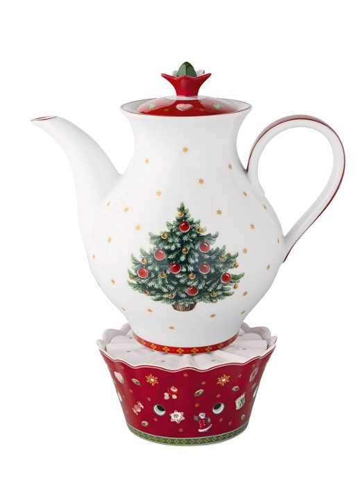 Villeroy & Boch Toy's Delight koffiepot - voorkant 2 rood
