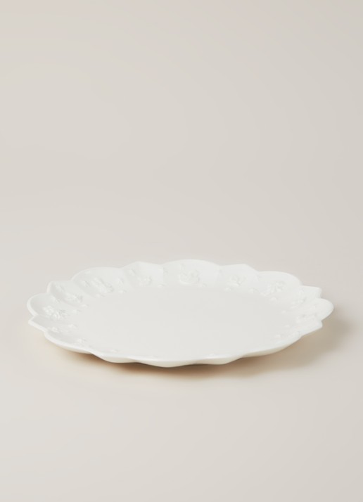 Villeroy & Boch Toy's Delight Royal Classic Kerst ontbijtbord 24 cm - voorkant 6 gebroken wit