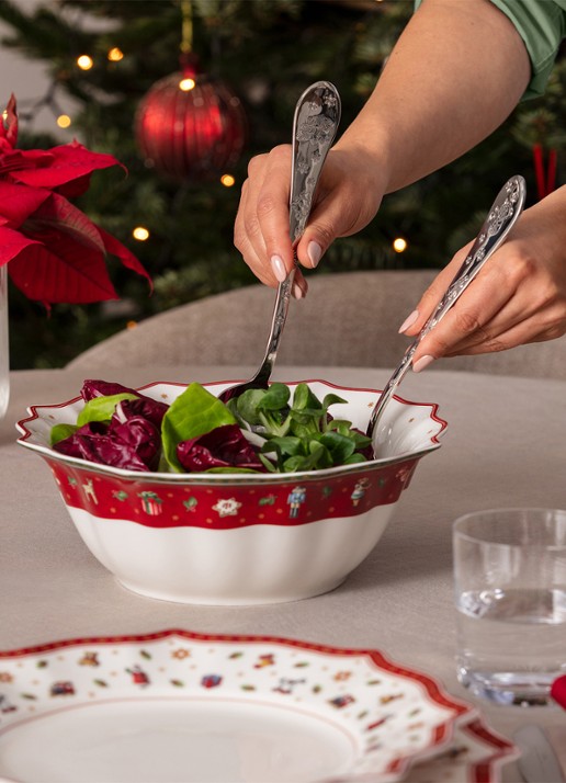 Villeroy & Boch Toy's Delight saladebestek 2-delig - achterkant 2 zilver