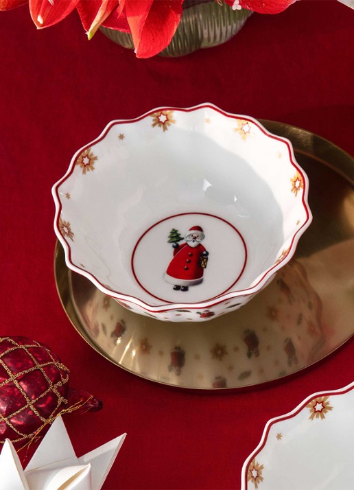 Villeroy & Boch Toy's Delight Santa serviesset 6-delig - achterkant gebroken wit