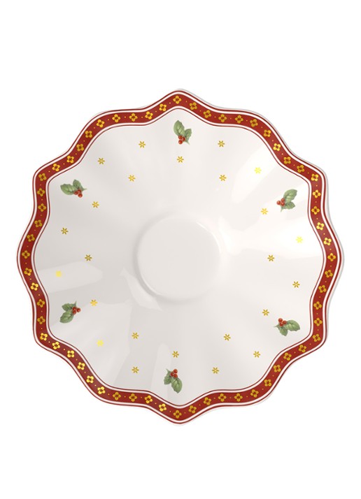 Villeroy & Boch Toy's Delight schotel 18 cm - voorkant 2 steenrood