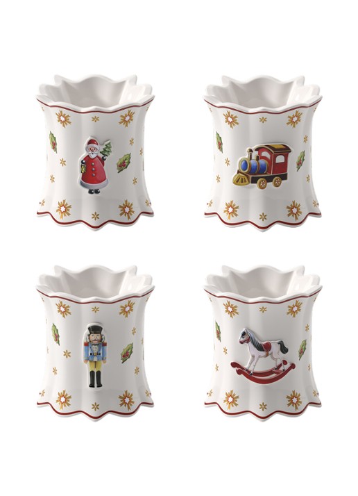 Villeroy & Boch Toy's Delight servetringen set van 4