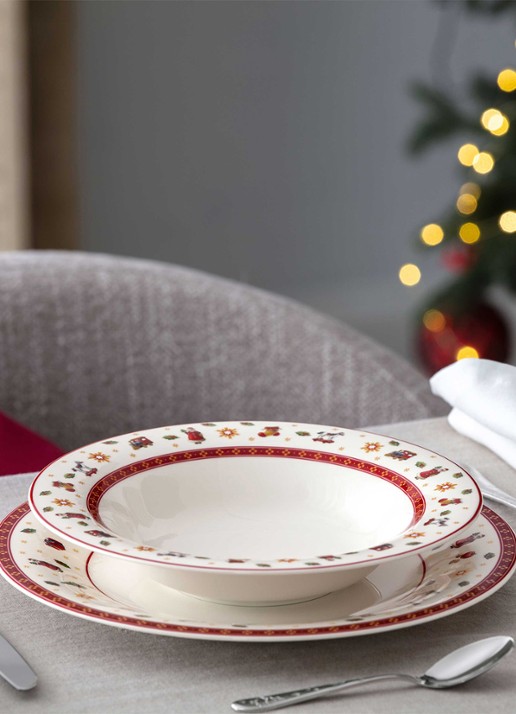 Villeroy & Boch Toy's Delight Specials diep bord 23 cm - achterkant 3 gebroken wit