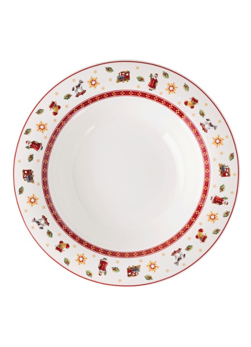 Villeroy & Boch Toy's Delight Specials diep bord 23 cm - voorkant 2 gebroken wit