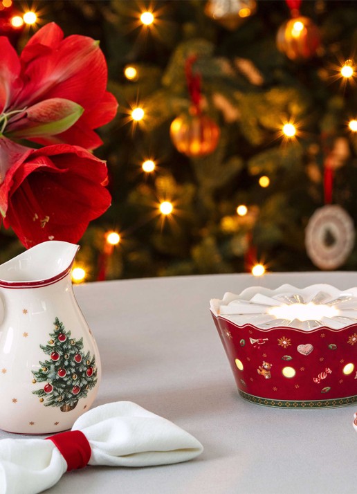 Villeroy & Boch Toy's Delight theelicht - achterkant gebroken wit