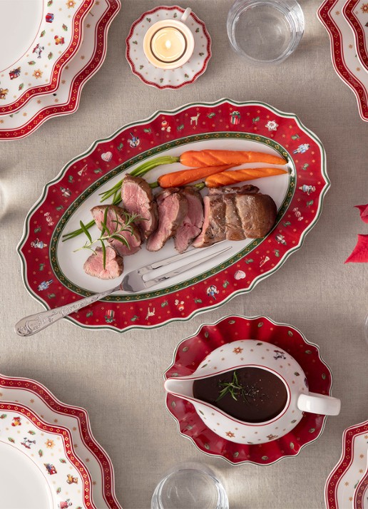 Villeroy & Boch Toy's Delight vleesvork - achterkant zilver