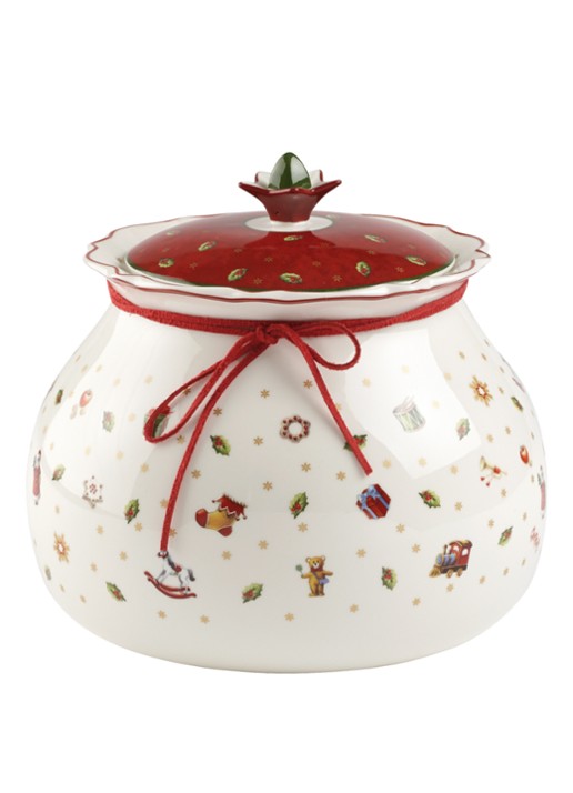 Villeroy & Boch Toy's Delight voorraadpot 35 cl - voorkant 5 steenrood
