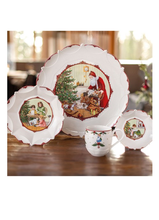 Villeroy & Boch Toy's Fantasy serveerschaal 42 cm - detail 4 gebroken wit