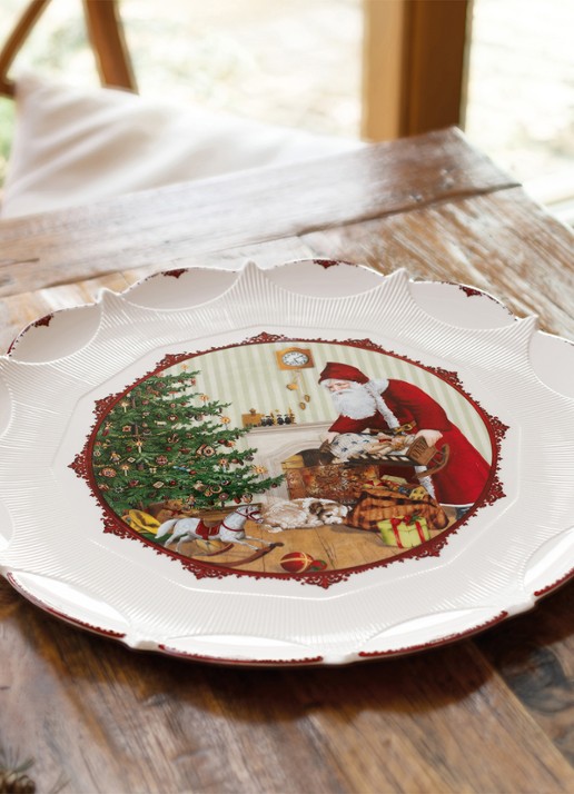 Villeroy & Boch Toy's Fantasy serveerschaal 42 cm - voorkant 7 gebroken wit