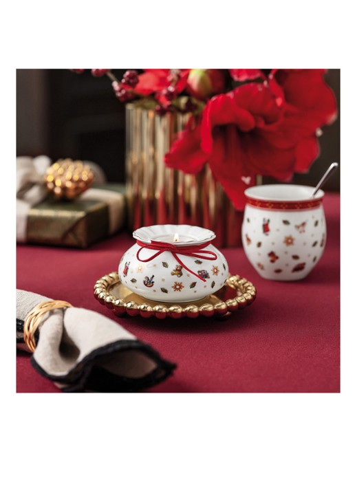 Villeroy & Boch Toys Delight Decoration waxinelichthouder 6 cm - detail 4 wit